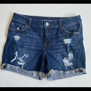 Maurices Distressed Denim Shorts